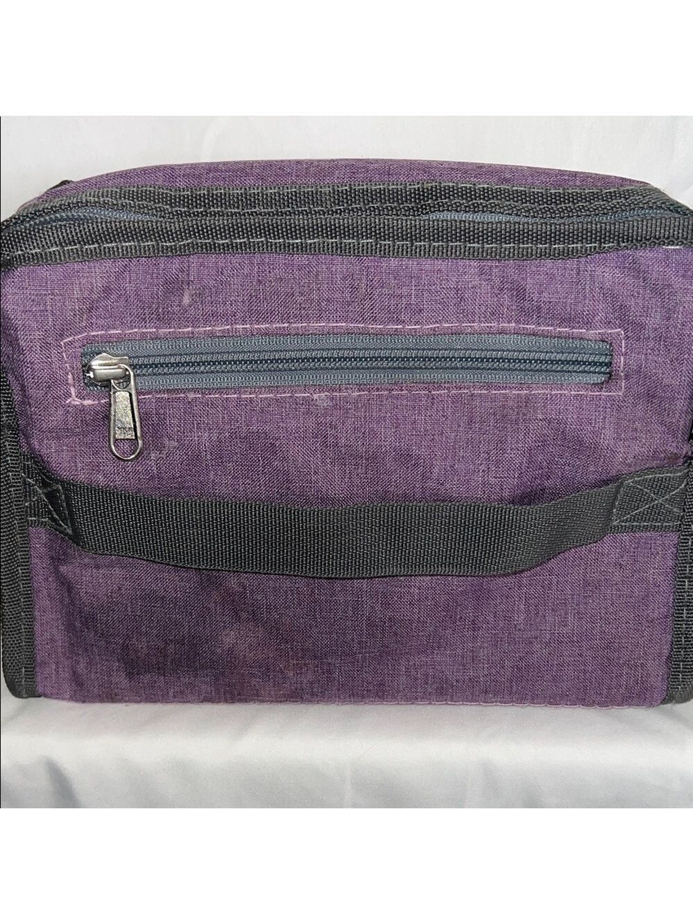 Flow Fly Elegant Insulated Purple Lunch Bag  9”X6.5”X3”